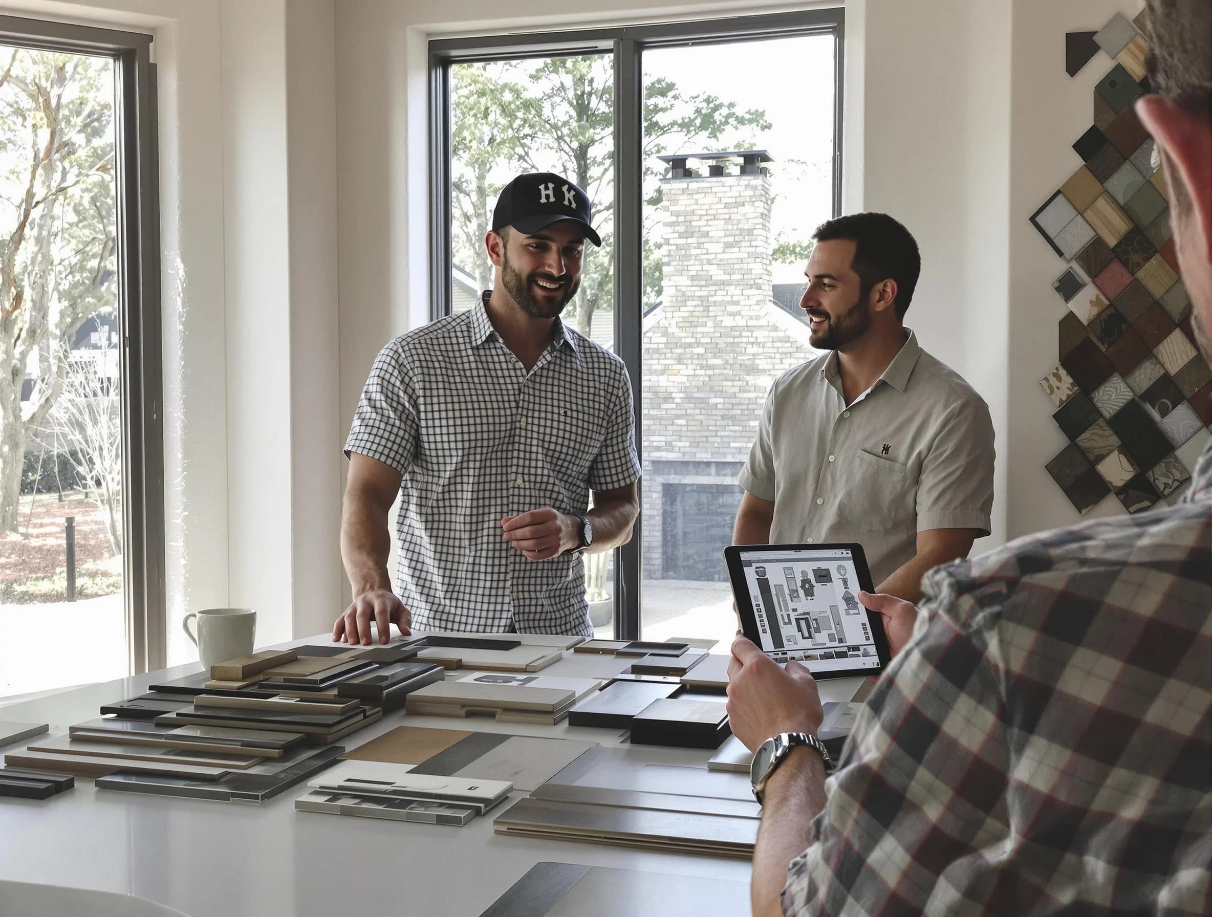 Fall River Chimney Sweep remodeling a chimney and fireplace in Fall River, MA